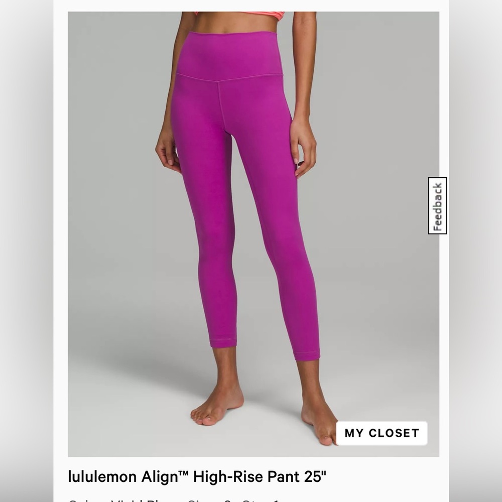 Lululemon align legging